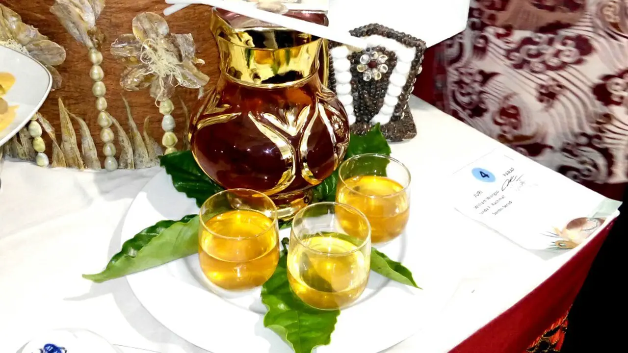kopi daun teh