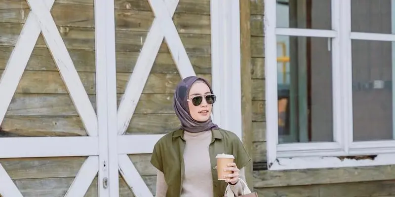Ootd hijab discount cardigan