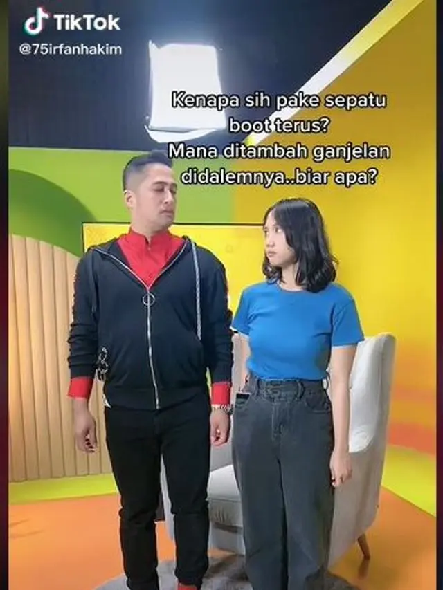 Irfan Hakim Ungkap Alasan Suka Pakai Sepatu Bot