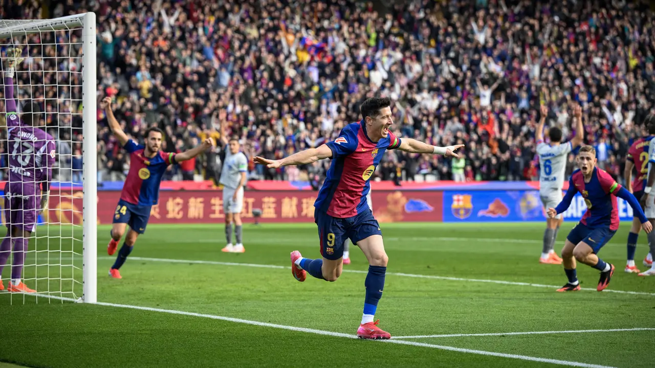 Barcelona vs Alaves, Robert Lewandowski