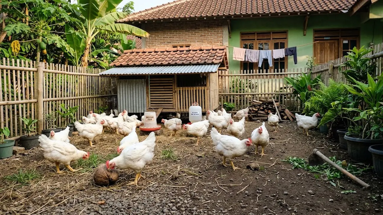Tips Merawat Ayam Broiler agar Cepat Besar dan Sehat