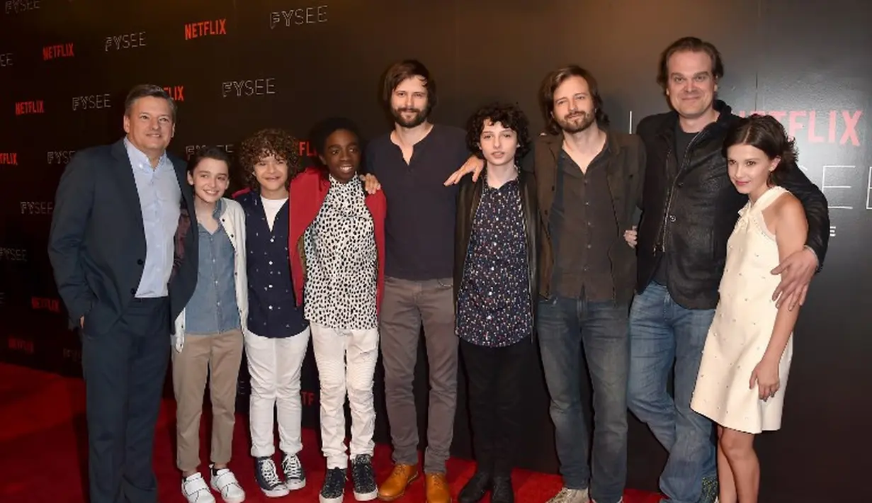 Namun David meyakinkan bahwa Stranger Things 3 membutuhkan waktu lebih banyak karena mereka menginginkan yang terbaik. (FRAZER HARRISON / GETTY IMAGES NORTH AMERICA / AFP)