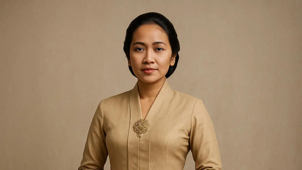 Model kebaya cantik dan elegan (Image by ChatGPT)