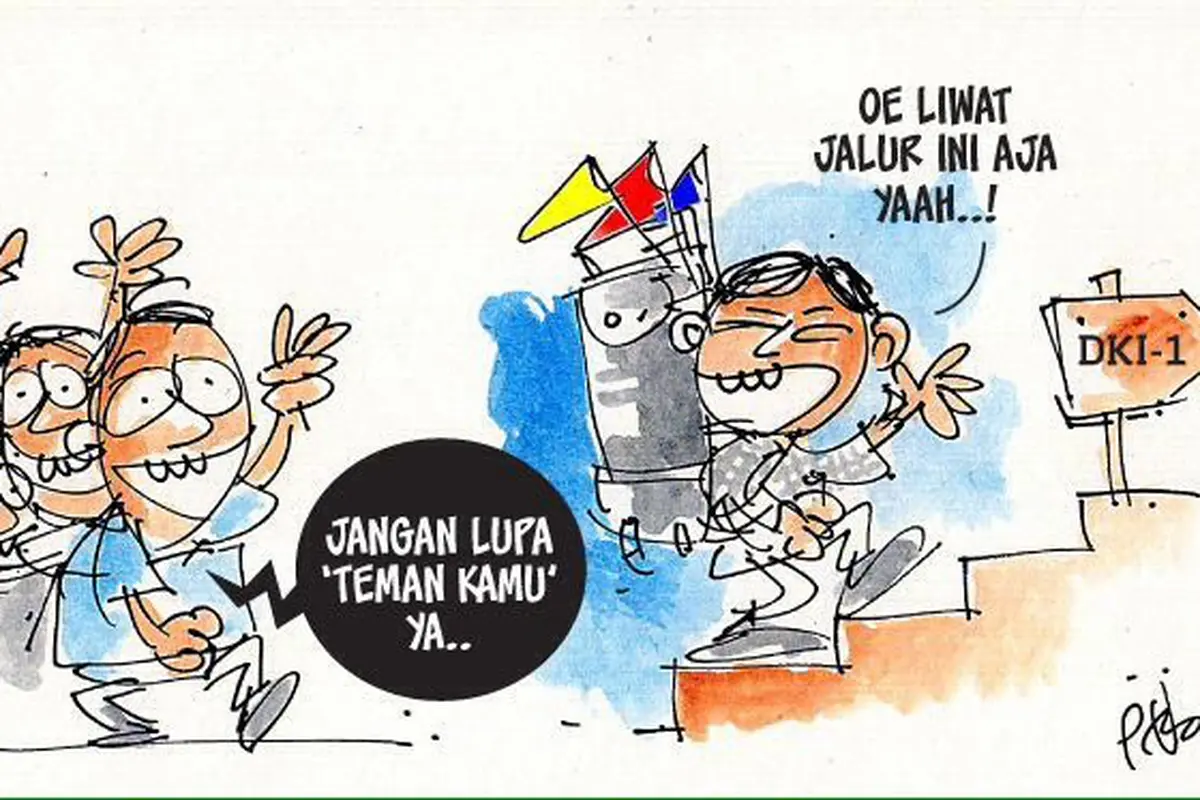 kartun ahok 