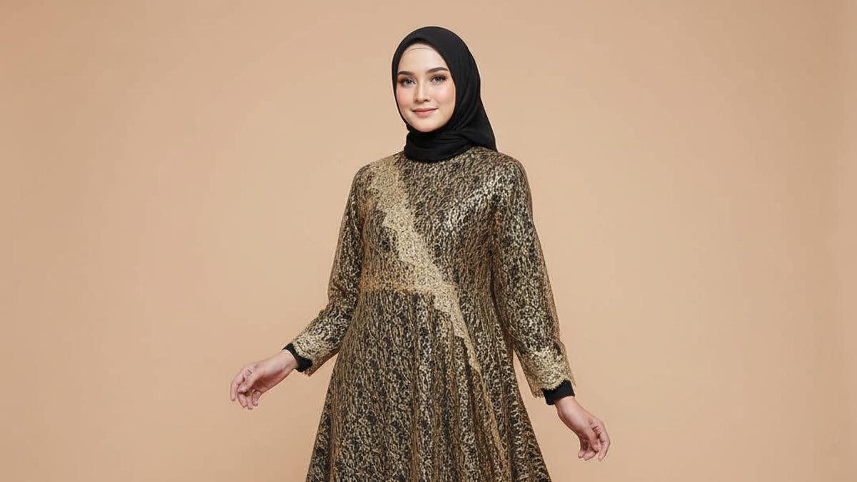 12 Model Gamis Batik Cap Handmade Earth Tone Pilihan Terbaik, Tampil Anggun di Lebaran 2026