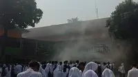 Kebakaran terjadi di  SMA Negeri 6 Jakarta Selatan pada pukul 08.56 WIB Jumat, (29/9/2023).