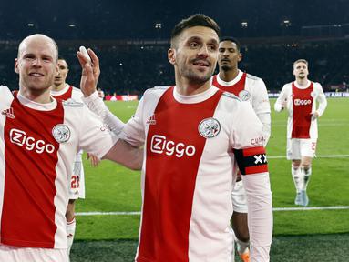 Pelatih Ajax Amsterdam asal Belanda, Erik Ten Hag telah dipastikan akan menangani Manchester United mulai musim 2022/2023. Sejak membesut Ajax pada Desember 2017, ia telah banyak mendatangkan pemain berlabel mahal, seperti 7 pemain berikut. (AFP/ANP/Maurice van Steen)