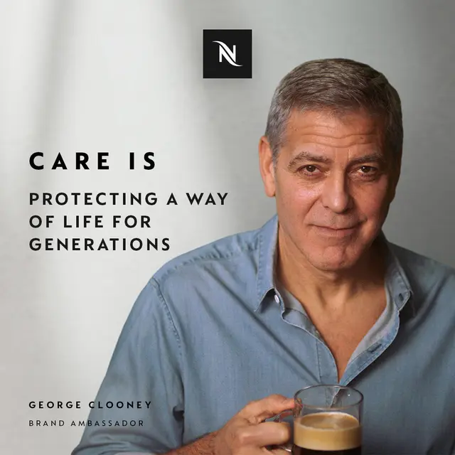 Nespresso 'Made with Care' bersama George Clooney