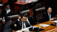 Hasil voting sidang Paripurna RUU Pilkada memutuskan Pilkada dipilih oleh DPRD, Jakarta, (26/9/14). (Liputan6.com/Andrian M Tunay)