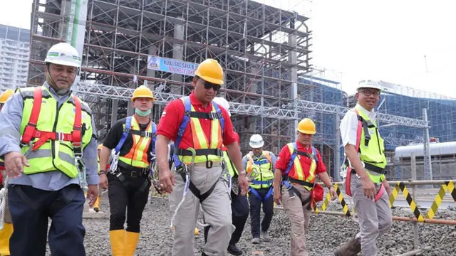 Rawan Kecelakaan Kerja, Kemnaker Tinjau Proyek MRT Lebak Bulus