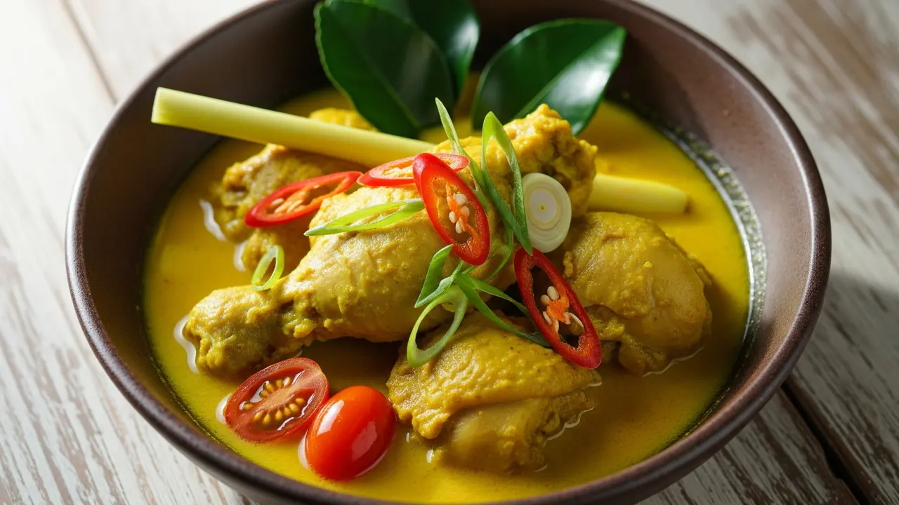 Resep Ayam Bumbu Kuning Tanpa Santan yang Gurih