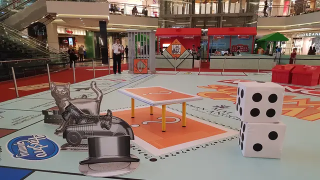 Mengintip Keseruan Bermain Monopoli Terbesar Se-Asia di Mall Taman Anggrek