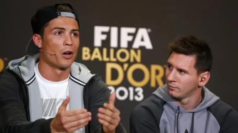 Lionel Messi dan Cristiano Ronaldo