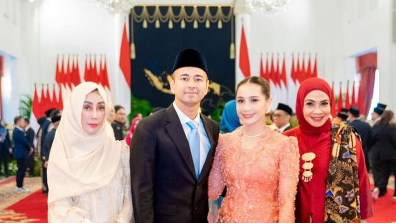 Tampilan Keluarga Raffi Ahmad saat Pelantikan di Istana Negara