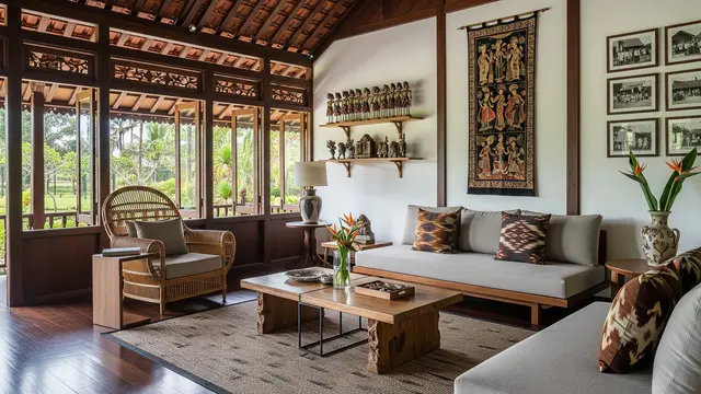 Ide Transformasi Rumah Kuno Pedesaan Jadi Tampak Kekinian/Ilustrasi AI