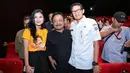 "Alur ceritanya bagus dan menurut saya sangat layak untuk ditonton seluruh warga Jakarta," kata Sandiaga Uno usai menyaksikan film Benyamin: Biang Kerok. (Adrian Putra/Bintang.com)