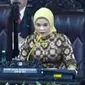 Anggota DPD termuda Jialyka Maharani (kanan). (Liputan6.com)