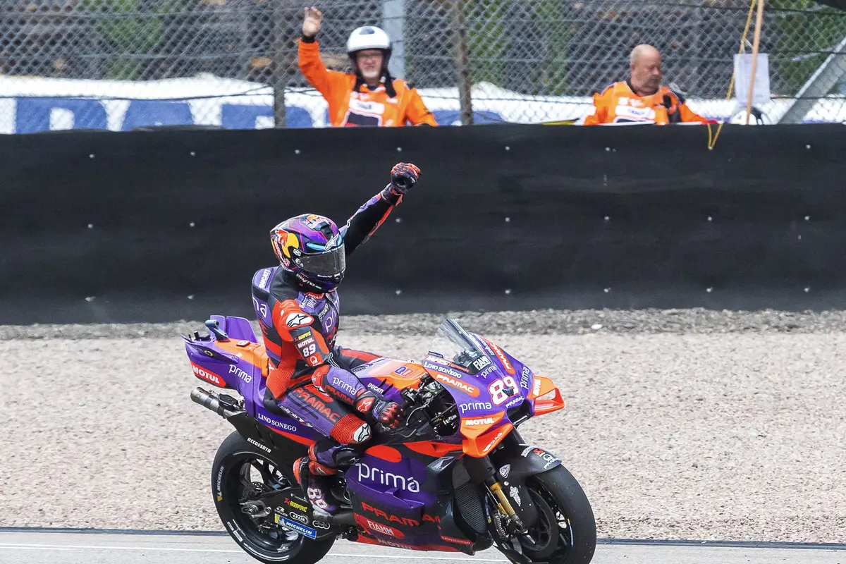Menang di Sprint Race MotoGP Jerman 2024, Jorge Martin Perlebar Jarak dengan Francesco Bagnaia