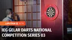 Indonesia Entertainment Group atau IEG menggelar Darts National Competition di kawasan PIK 2, Jakarta Utara. Di seri ketiganya ini kompetisi darts nasional diramaikan oleh sejumlah pemain baru.