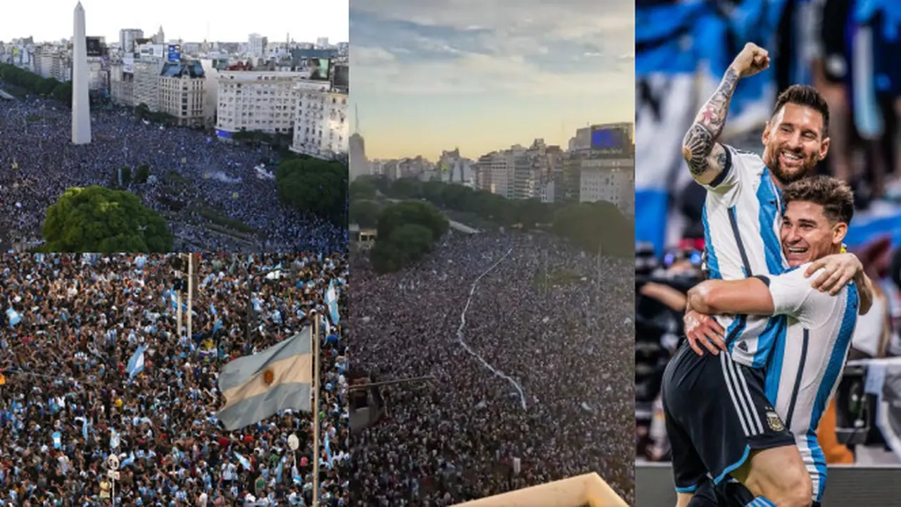 Penggemar Ramaikan Jalanan Buenos Aires Usai Timnas Argentina Berhasil Melaju ke Babak Final Piala Dunia 2022