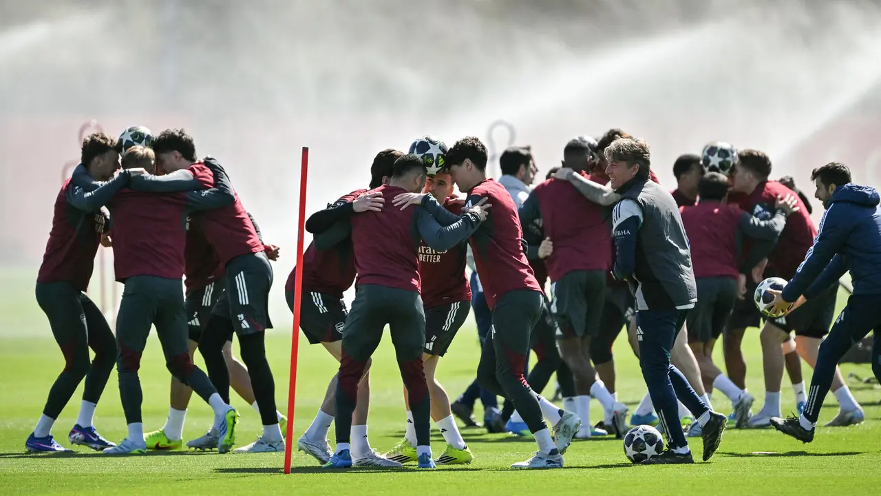 Foto: Metode Latihan Nyentrik Arsenal Gunakan Pulpen Jelang Laga Melawan Sporting CP di Liga Champions