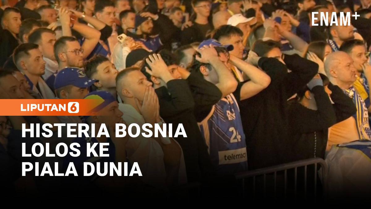 Sejarah! Bosnia Lolos Piala Dunia 2026, Italia Kembali Gagal