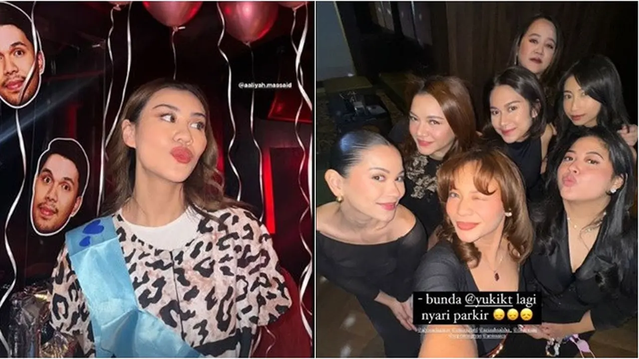 7 Potret Kejutan Bridal Shower Aaliyah Massaid, Ada Yuki Kato hingga Cucu Megawati