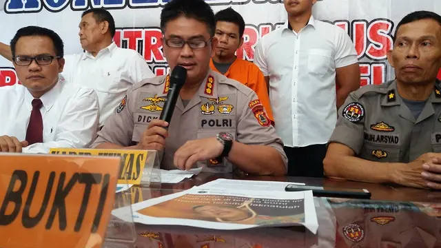 Polda Sulsel kembali amankan penyebar ujaran kebencian (Liputan6.com/ Eka Hakim)