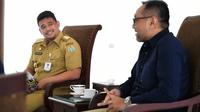 Gubernur Sumatera Utara (Sumut) Bobby Nasution saat menerima audiensi jajaran Direksi PT Telkom di Kantor Gubernur Sumut, Jalan Pangeran Diponegoro Nomor 30 Medan, Senin (6/10/2025) (Istimewa)