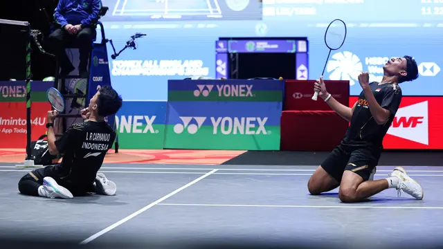 Leo Rolly Carnando/Bagas Maulana - All England 2025 - Bulu Tangkis