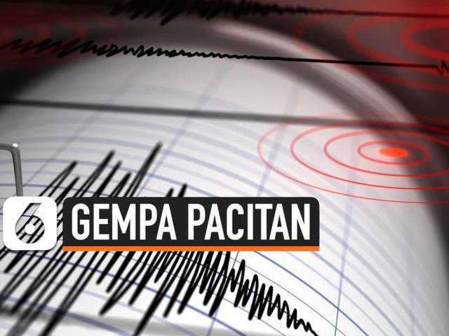 Video Gempa Magnitudo 5 Guncang Pacitan News Liputan6 Com