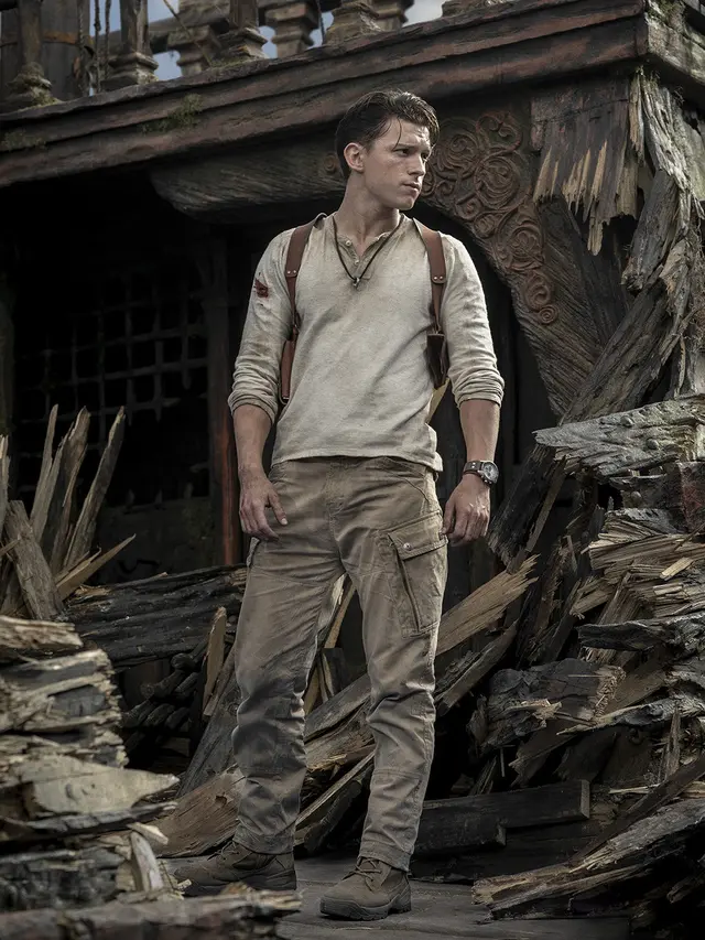 Tom Holland di Uncharted