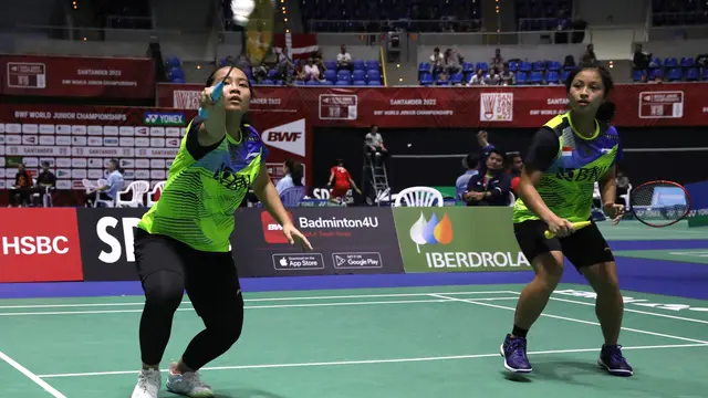 Anisanaya Kamila/Az Zahra Ditya Ramadhani - Kejuaraan Dunia Junior 2022 - Bulu Tangkis