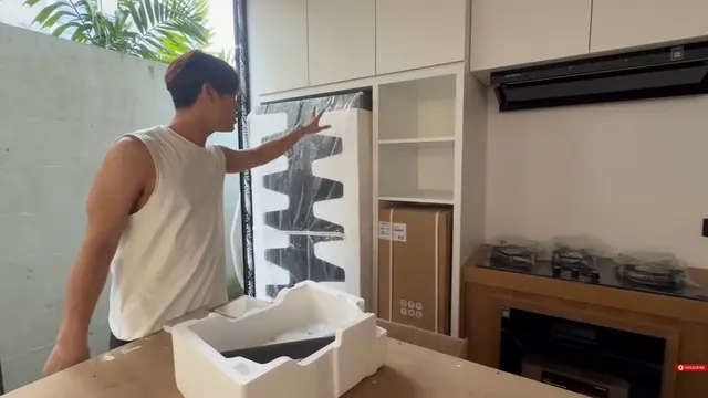 Desain Dapur dan Meja Makan Villa Lesti Kejora di Bali