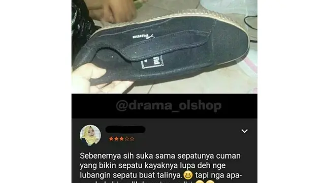 6 Momen Apes Belanja Sepatu di Online Shop Ini Tak Sesuai Ekspektasi