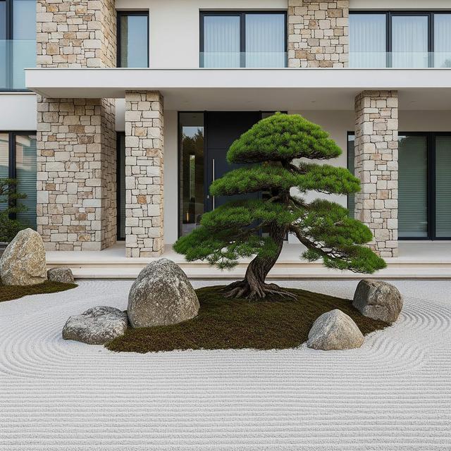 Model Rumah Sederhana Tapi Mewah dengan Taman Depan Kecil