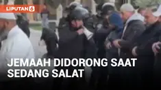 Pasukan Israel Bubarkan Jemaah Masjid Al-Aqsa yang Sedang Salat