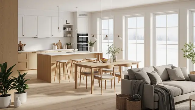 Desain Dapur Tanpa Sekat tapi Tetap Rapi dan Nyaman