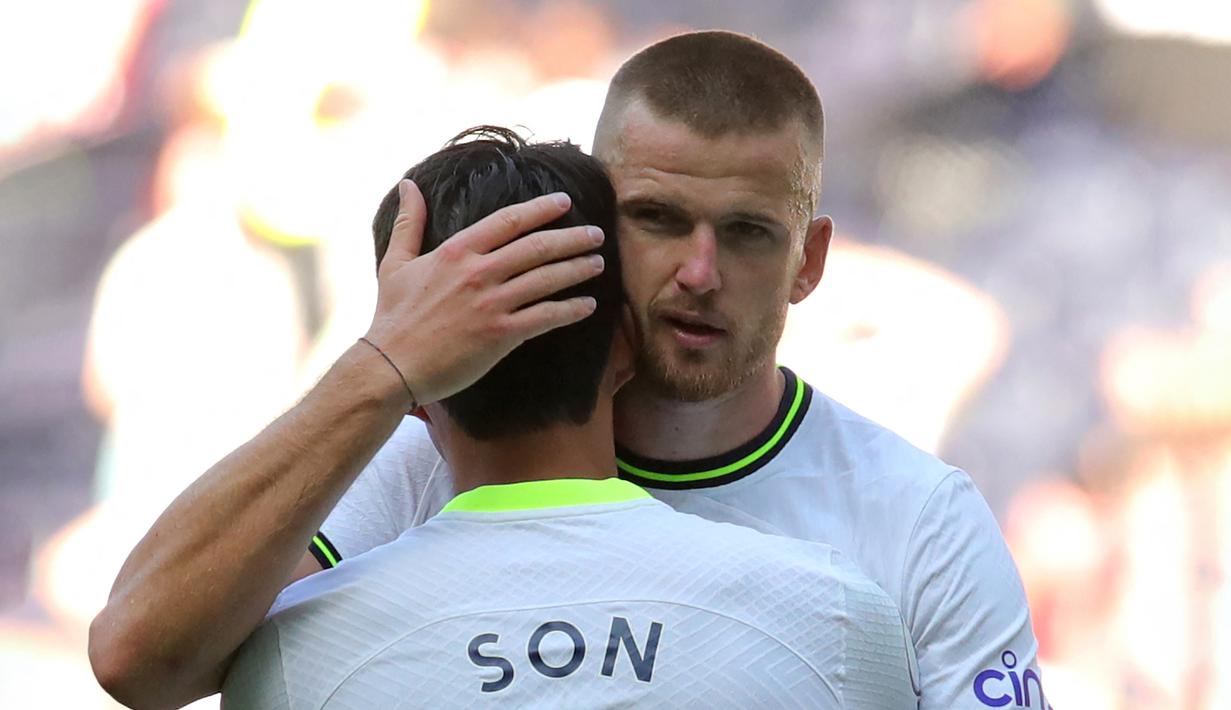 Eric Dier belum pernah bermain satu menit pun di bawah manajer baru Ange Postecoglou musim ini. Dier tidak masuk dalam rencana juru taktik asal Australia tersebut. Karena itu, dia memiliki peluang yang sangat besar untuk meninggalkan Tottenham pada bursa transfer Januari 2024. (AFP/Chris Radburn)