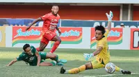 Bali United melibas Persebaya Surabaya 4-0 pada pekan ke-23 BRI Liga 1 2022/2023 di di Stadion Maguwoharjo, Sleman, Sabtu (18/2/2023). (Bola.com/Alit Binawan)