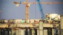 Pengembangan Pelabuhan Tanjung Priok sudah mendesak untuk dilakukan seiring dengan peningkatan arus petikemas di wilayah Jakarta dan sekitarnya, Jakarta, Minggu (7/9/2014)(Liputan6.com/Faizal Fanani)