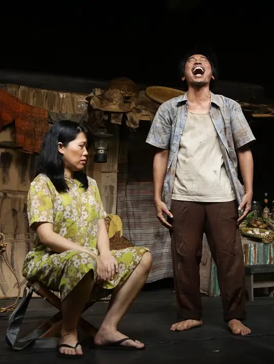 Pementasan Teater Koma (Bambang E Ros/Fimela.com)