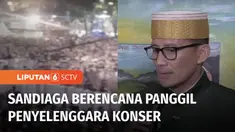 Festival musik Berdendang Bergoyang di Istora Senayan berbuntut panjang. Hasil pemeriksaan, jumlah penonton mencapai 21.000 orang, penyelenggara konser terancam sanksi pidana. Sandiaga Uno juga berencana panggil penyelenggara konser.