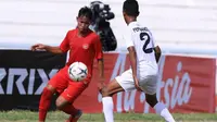 Duel Timnas Indonesia U-15 vs Timnas Timor Leste U-15 di penyisihan Grup A Piala AFF U-15 2019. (Bola.com/Dok. AFF)