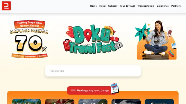 Ada Diskon hingga 70% di DOKU Travel Fest, Kamu Bisa Healing Tanpa Bikin Kantong Kering