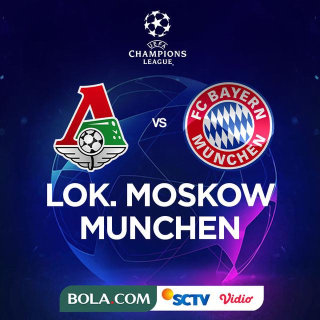 Liga Champions - Lokomotiv Moskow Vs Bayern Munchen