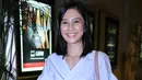 "Hehehe, ya aktingnya semuanya keren. Semuanya kan senior aku, ada kak Luna Maya juga. Pokoknya semuanya natural banget, real banget aktingnya kayak kehidupan sehari-hari," ucap Mikha Tambayong. (Adrian Putra/Bintang.com)