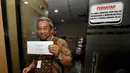Mantan Mendikbud, M Nuh usai melaporkan harta kekayaannya ke KPK, Jakarta, Selasa (9/12/2014). (Liputan6.com/Miftahul Hayat) 