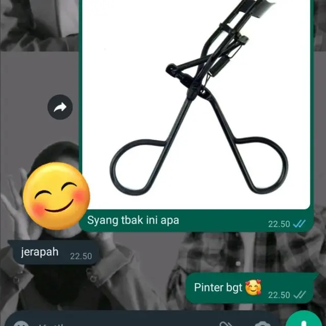 6 Chat Jawaban Cowok Ketika Ditanya Soal Penjepit Bulu Mata Ini Kocak