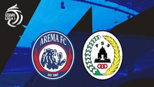 BRI Liga 1 - Arema FC Vs PSS Sleman (Bola.com/Adreanus Titus)